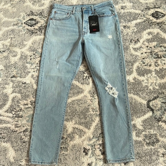 Levi’s 501 Skinny Jeans Button Fly - Picture 1 of 15